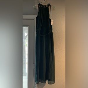 New emerald green dress